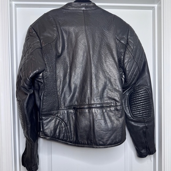 Vintage Leather Protech Apparel Motorcycle Jacket Sz 44 - Picture 12 of 13